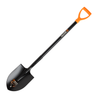 Штыковая лопата Вихрь с изогнутой тулей, металлический черенок