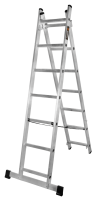 Лестница алюминиевая двухсекционная ВИХРЬ ЛА 2х7
